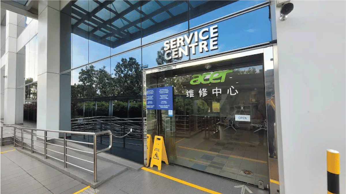 Exterior of 宏碁 Service Center Singapore at International Business Park