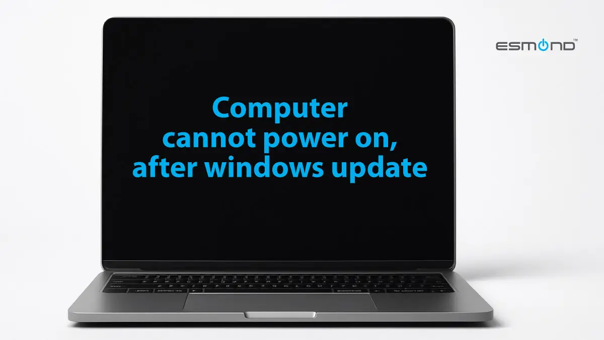 Laptop failing to power on after a Windows update