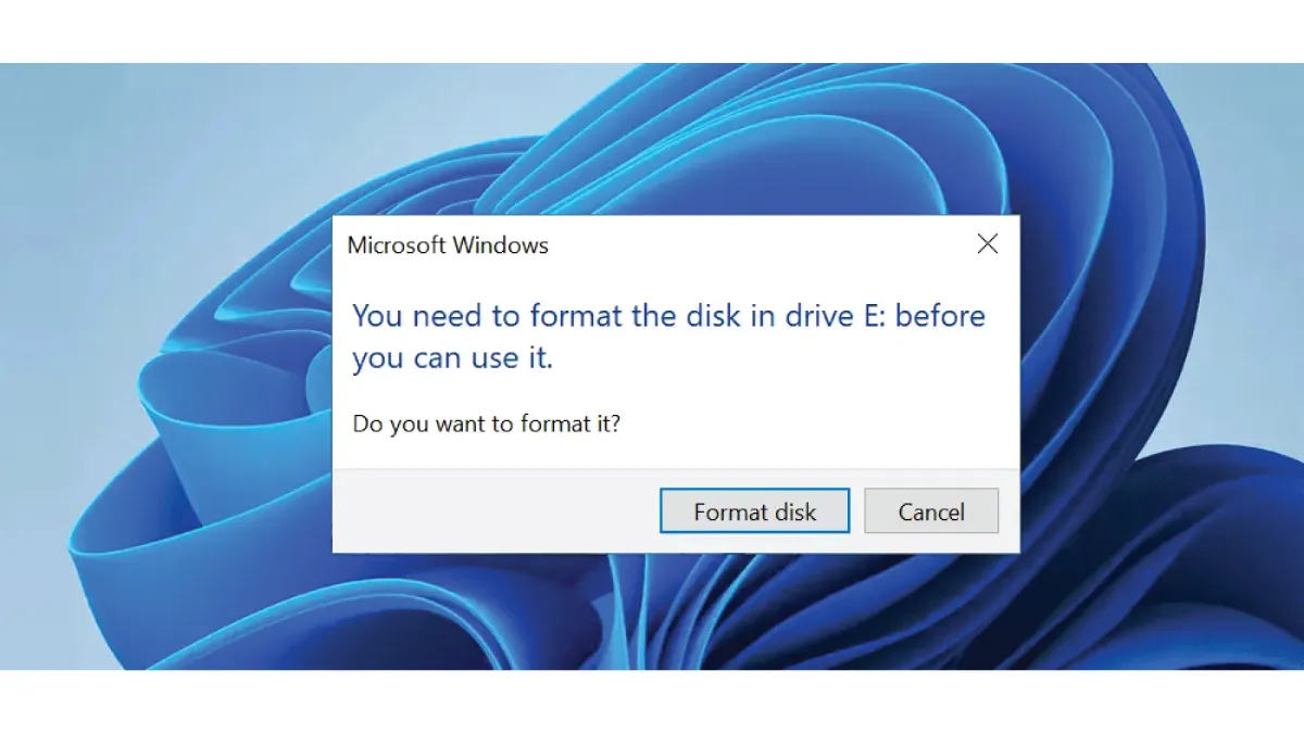 How to fix the “need to format before use” USB drive error without losing data