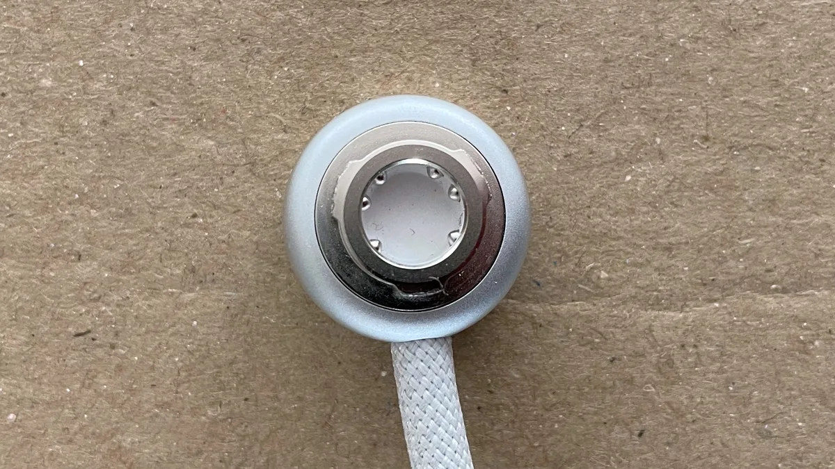 The battery connector of an Apple Vision Pro, the plug you disconnect and reseat