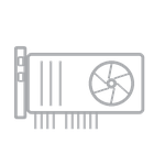 Graphics card repair icon