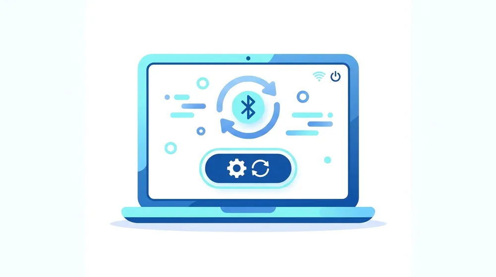 Installing Windows Updates to fix Bluetooth problems on a laptop