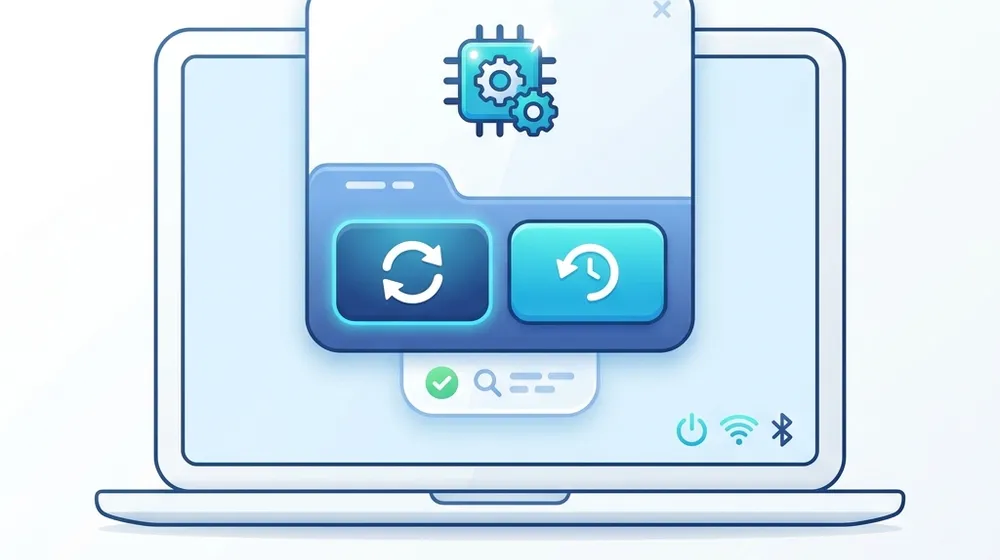 Updating or rolling back the WiFi driver in Windows Device Manager