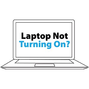 laptop not turning on