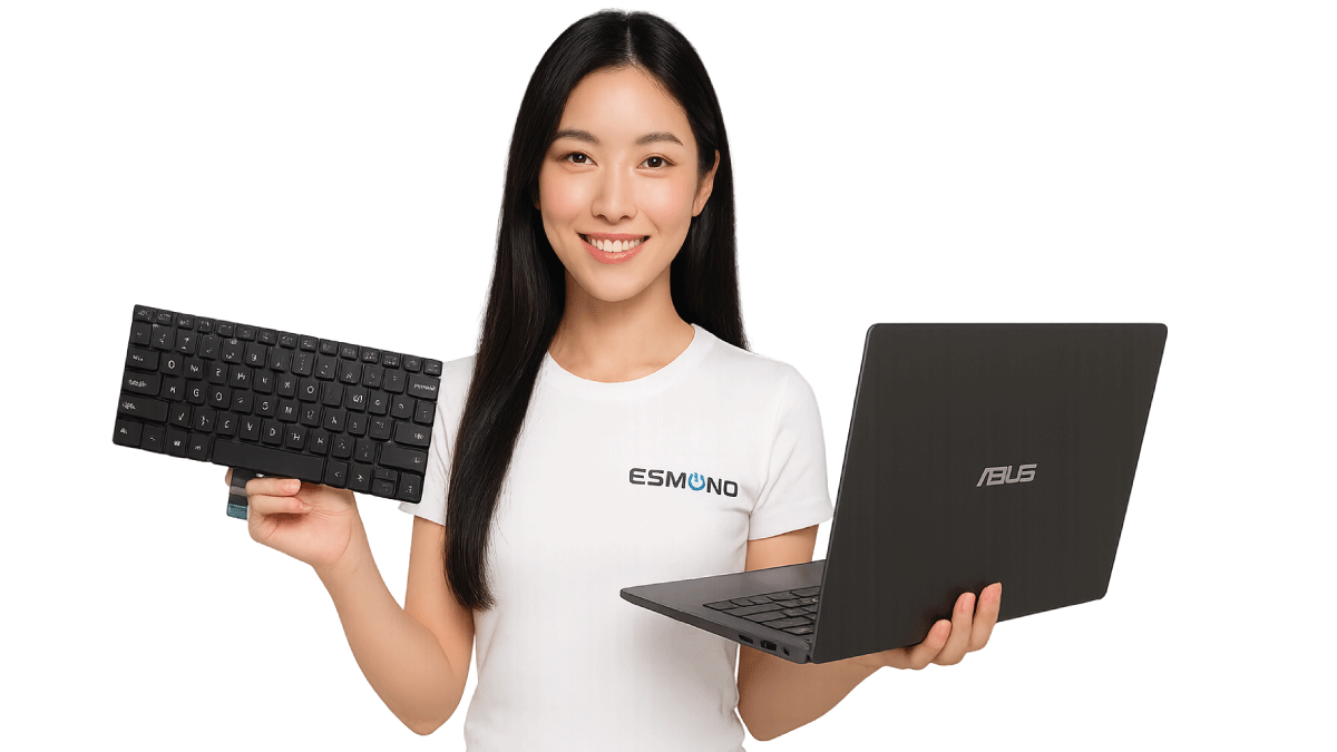 ASUS laptop keyboard replacement service in Singapore by Esmond Service Centre—trusted specialists for professional repairs.