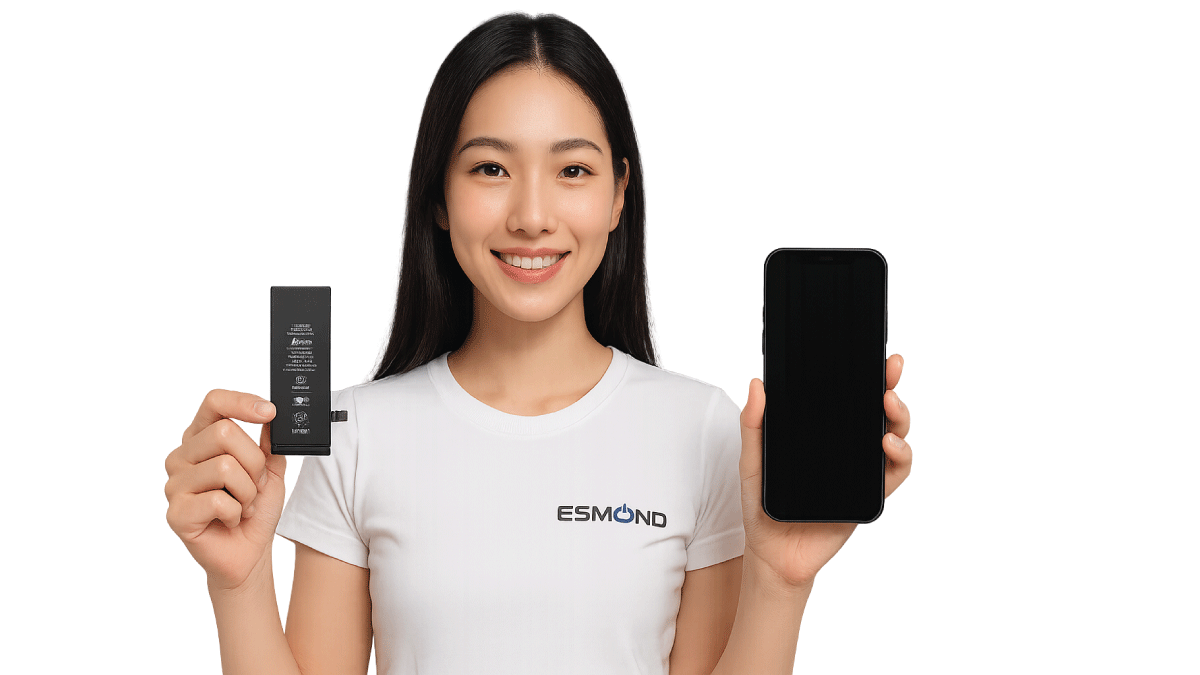 Reliable iPhone battery replacement Singapore by Esmond Service Centre, offering same-day service with certified technicians.