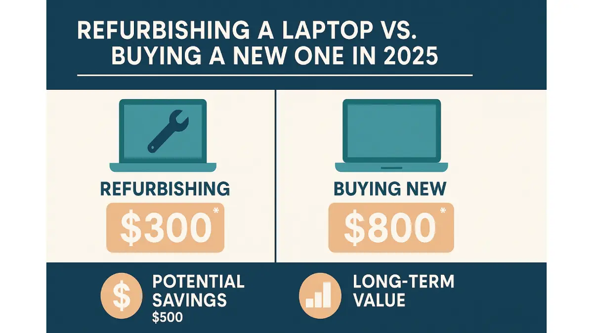 Comprehensive laptop refurbishing guide by Esmond Service Centre