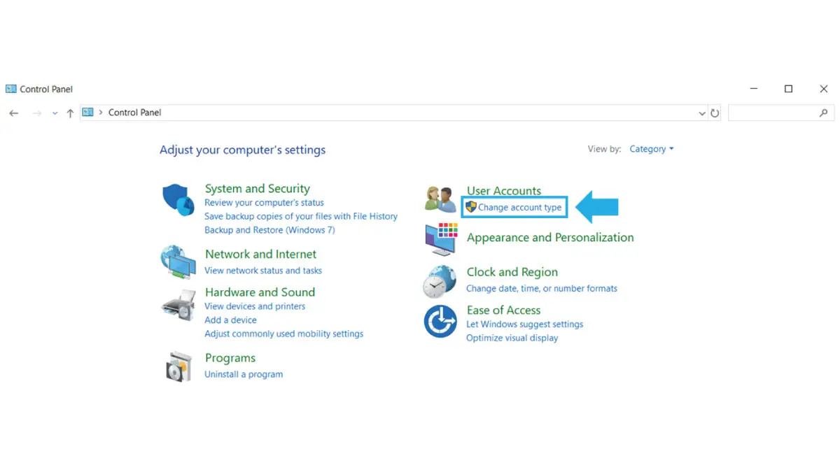 Changing username via Control Panel in Windows 10 and 11