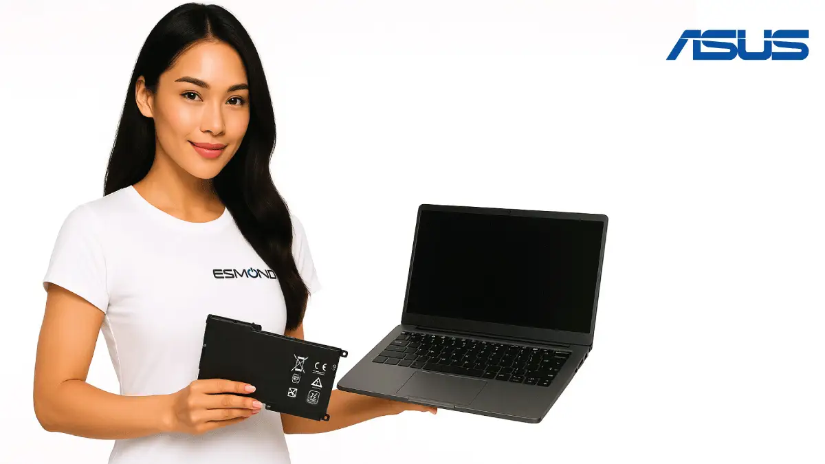 Asus laptop battery replacement service in Singapore by Esmond Service Centre