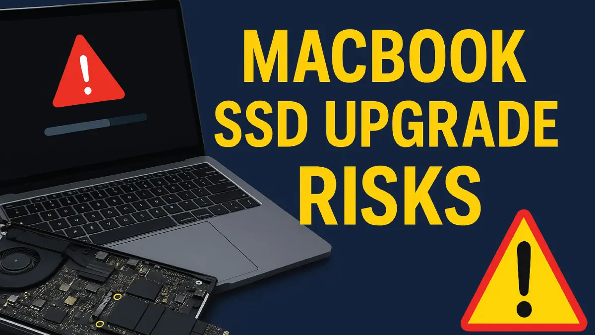 Risks involved with MacBook SSD upgrades explained
