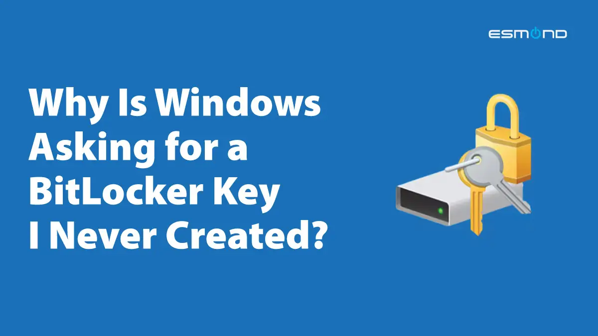 Windows prompting for BitLocker key unexpectedly