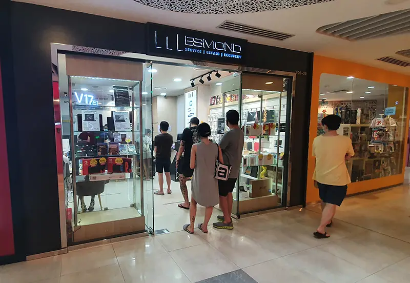 Esmond Service Centre, Singapore — Alexandra laptop repair shopfront