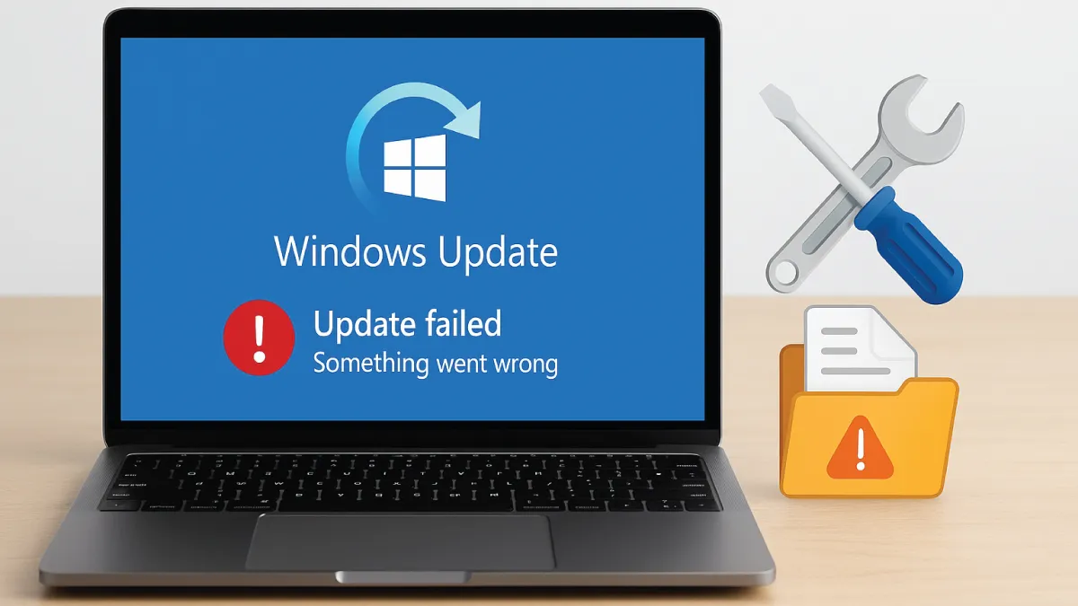 Step-by-step recovery guide when a Windows update broke my PC